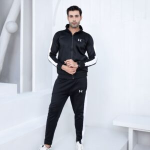 Black Half Triliner- Winter Tracksuit